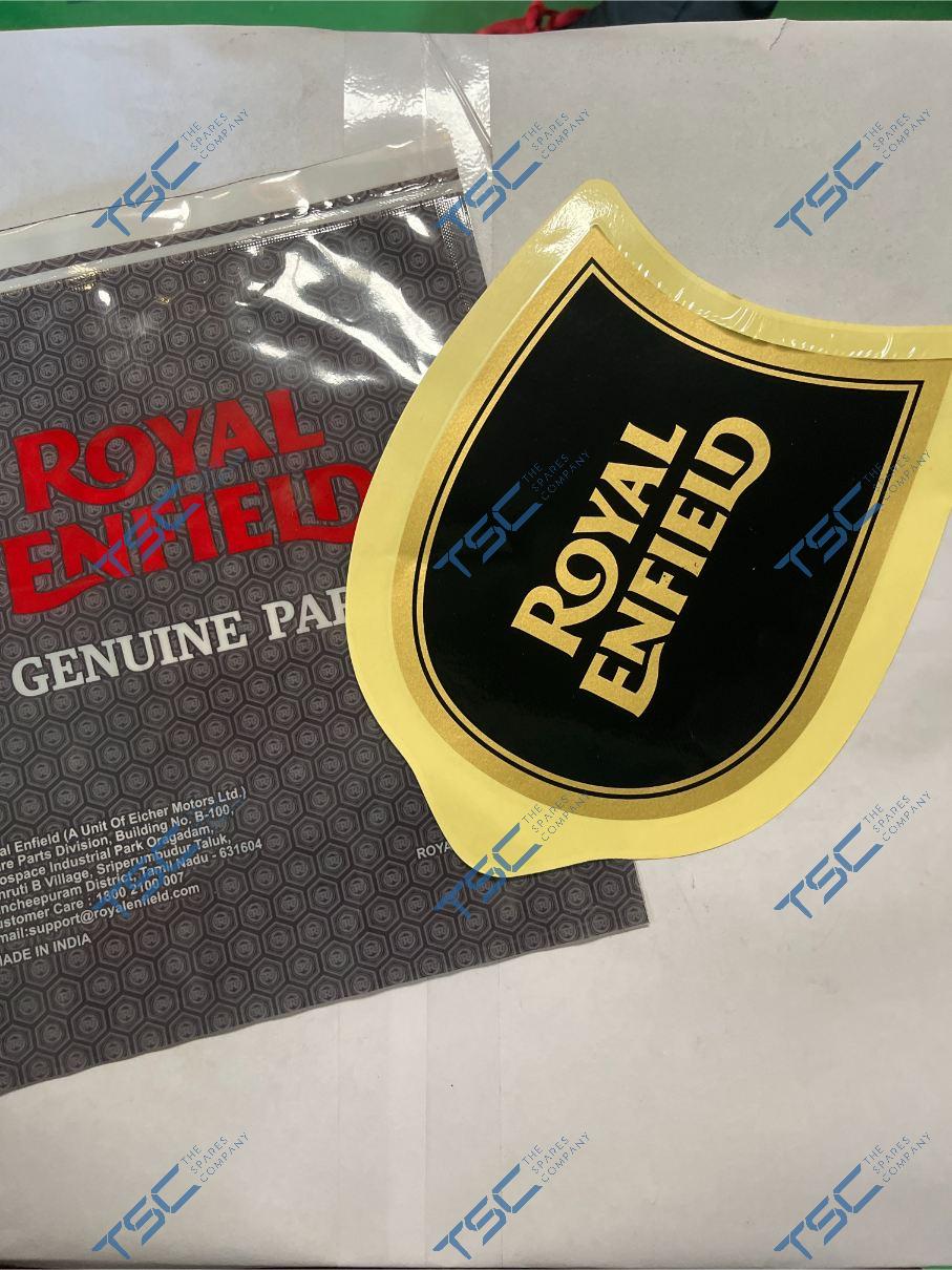 TANK STICKER LH(SILVER)