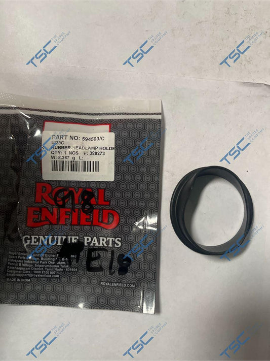 ROYAL ENFIELD_RUBBER-HEADLAMP HOLDER