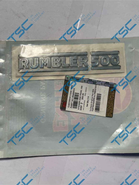 STICKER SIDE PANEL 500 RUMBLER