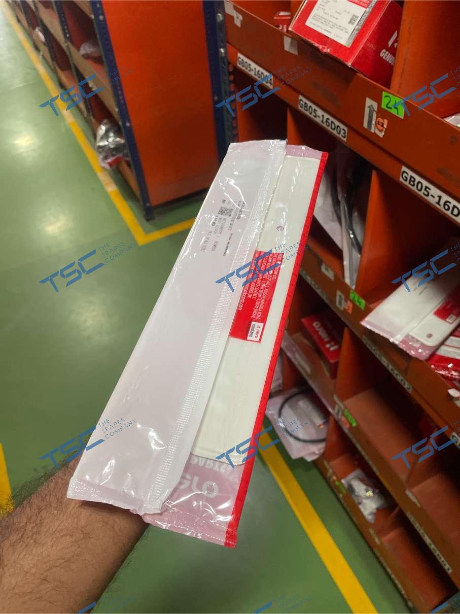 NUMBER PLATE FRONT WHITE