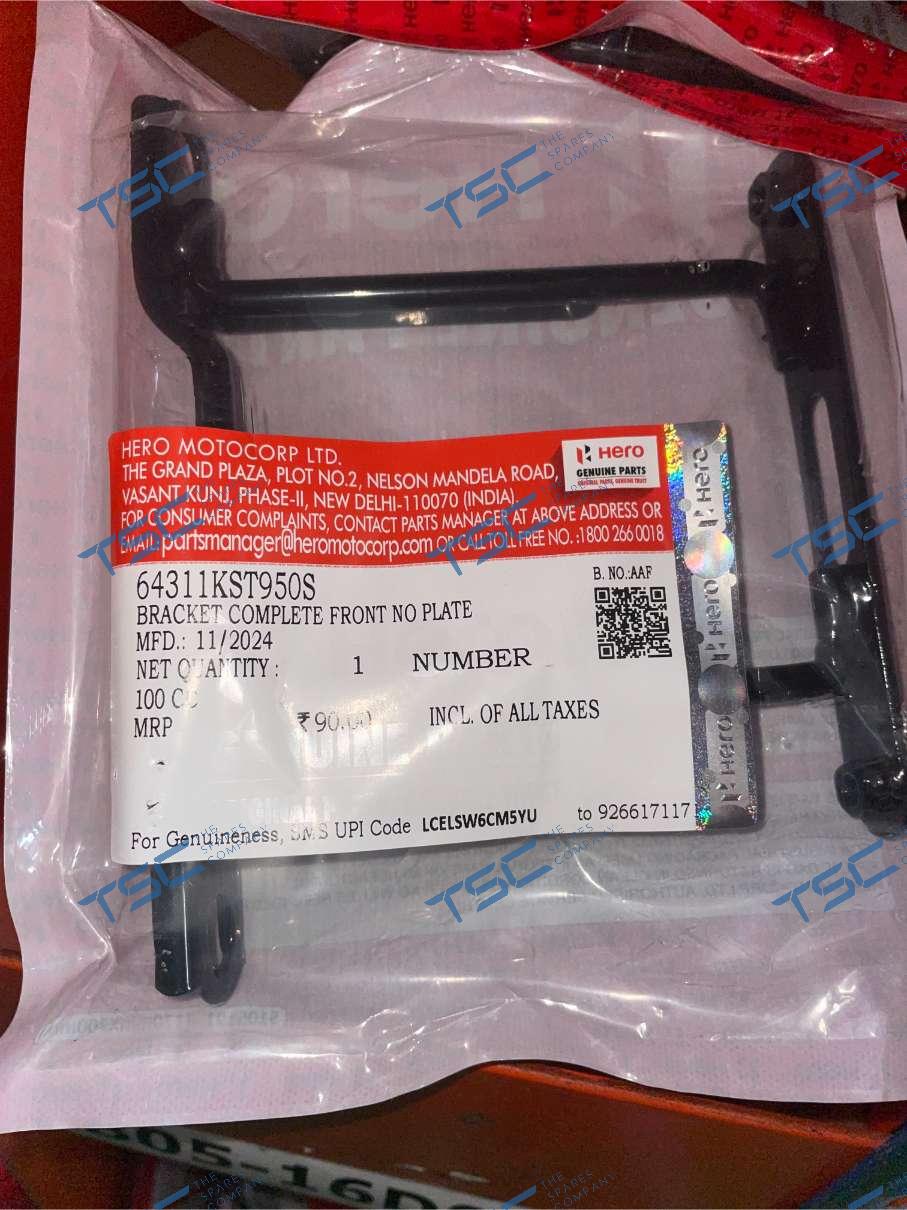 BRKT.COMP.FR.NO.PLATE