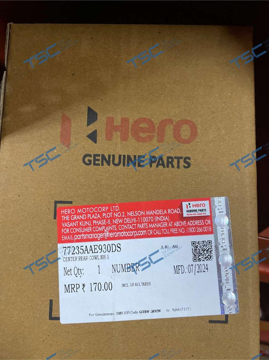 CENTER REAR COWL NH-1