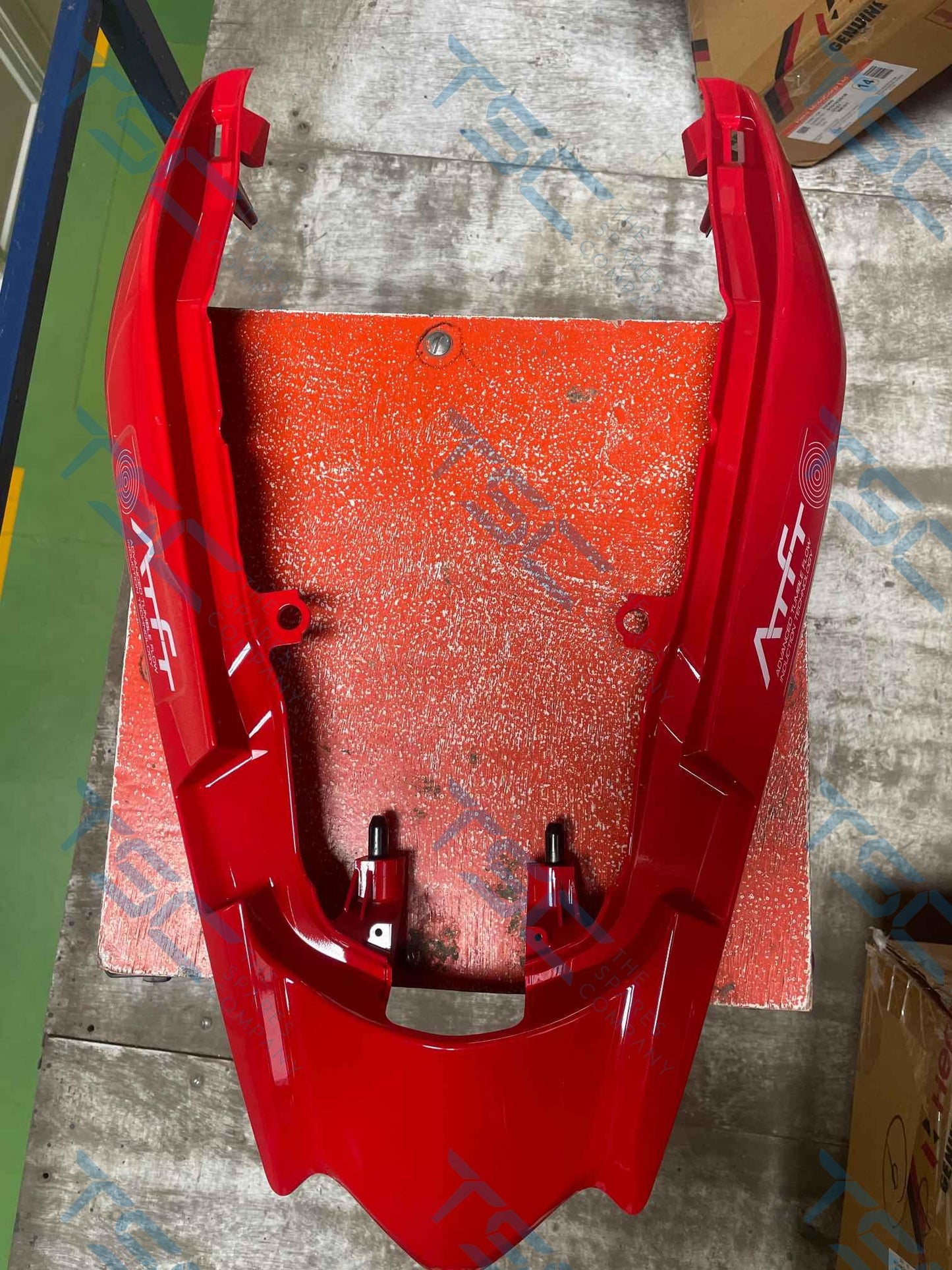 COWL REAR UPPER(SPORTS RED R-321)