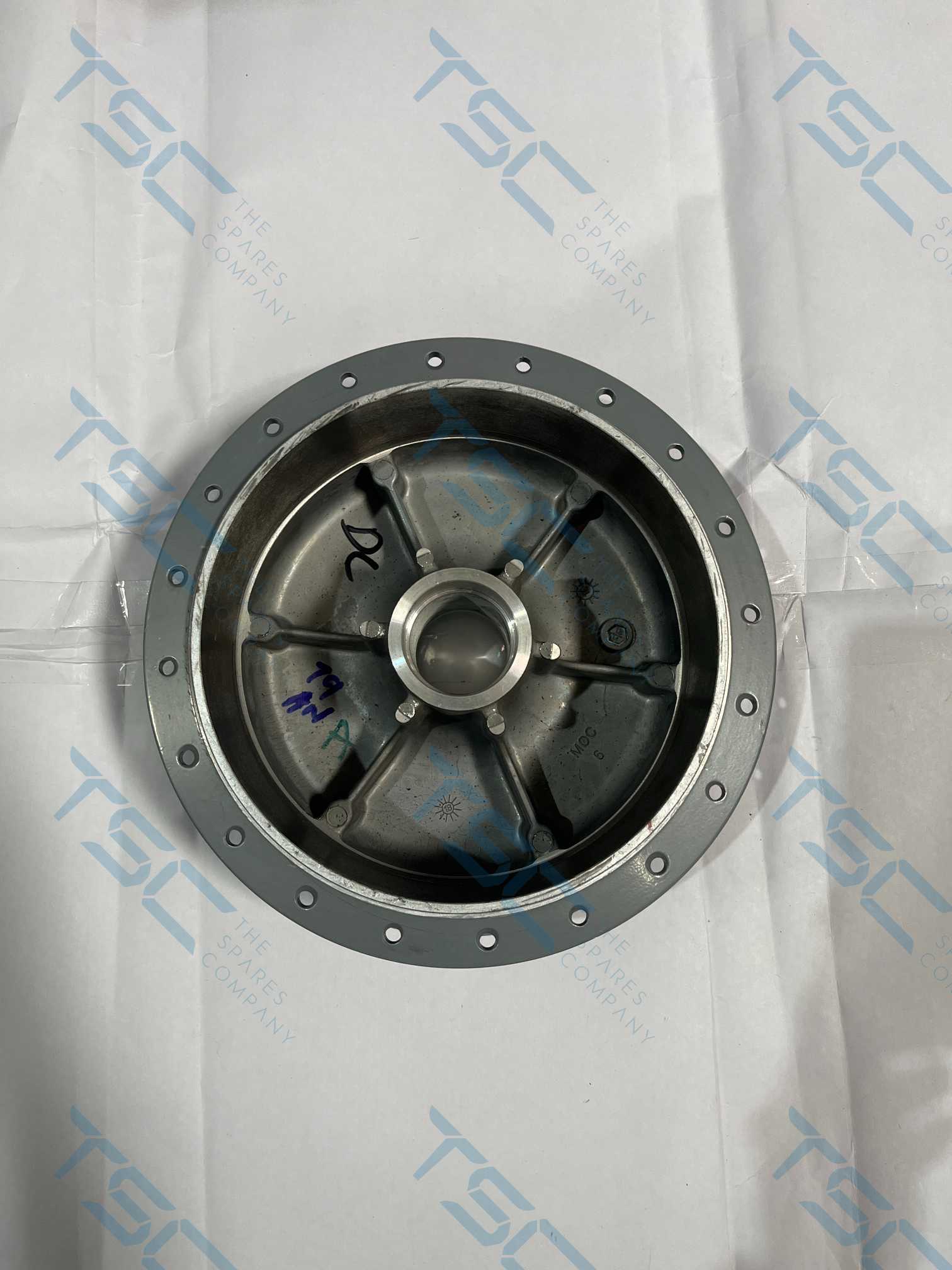 ROYAL ENFIELD_HUB FRONT 7" SILVER