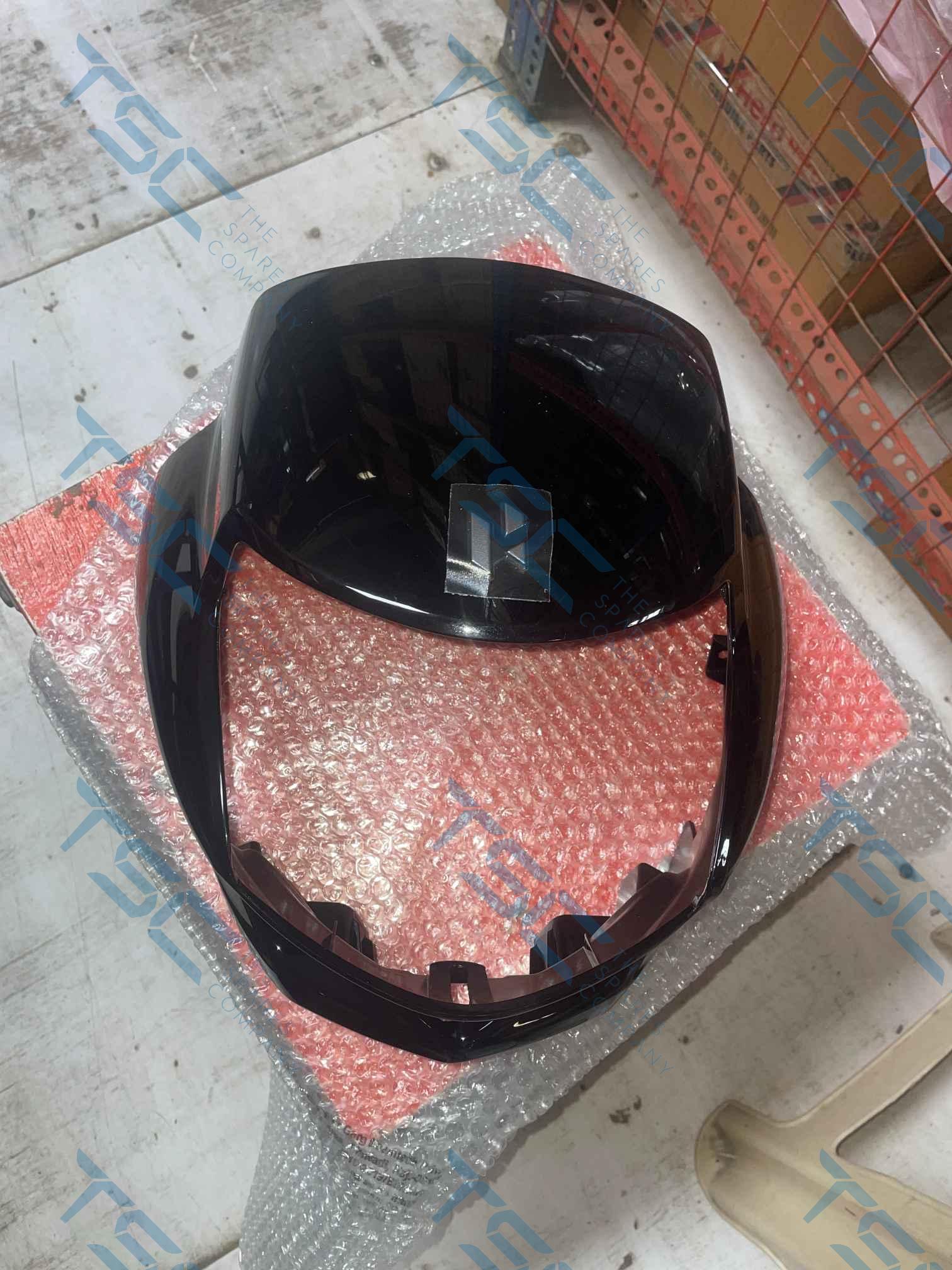 FRONT VISOR (BLACK NH-1) TYPE-1