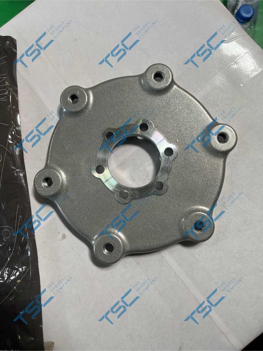 ADAPTOR PLATE MATALIC SILVER