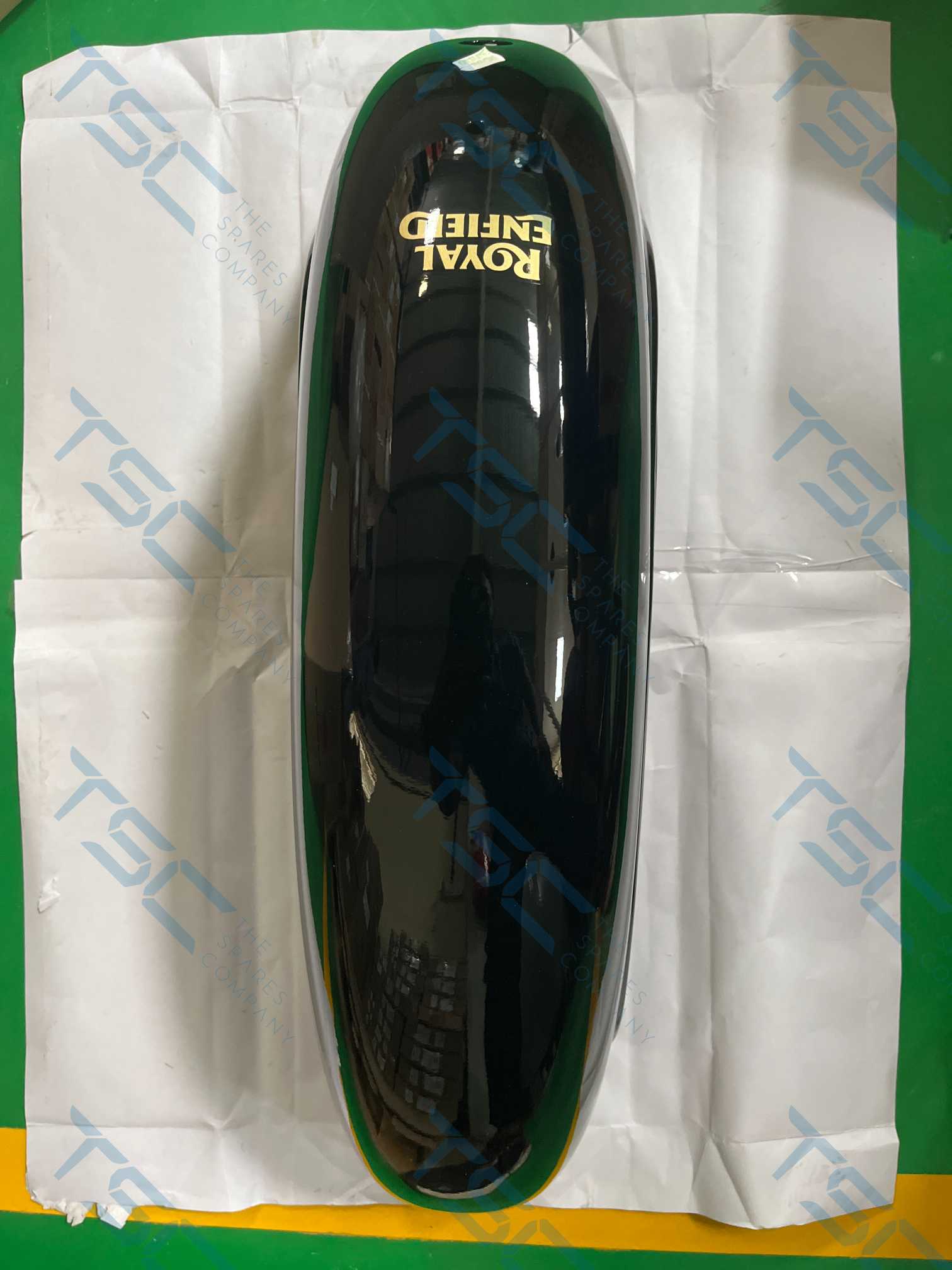 REAR MUDGUARD WITH STICKER STD BVI