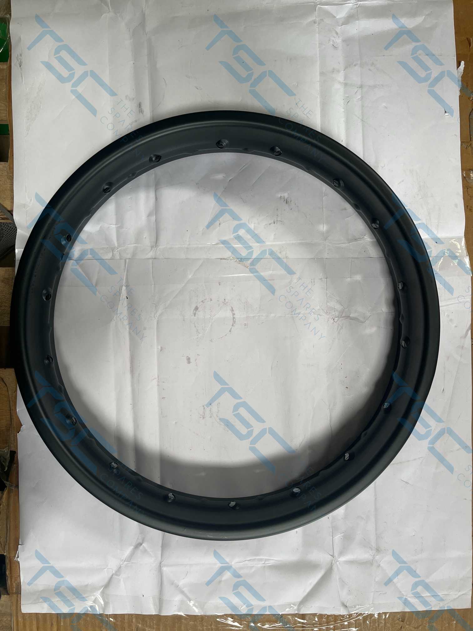 ROYAL ENFIELD_RIM REAR 2.5X17 - BLACK PAINT/GRANITE