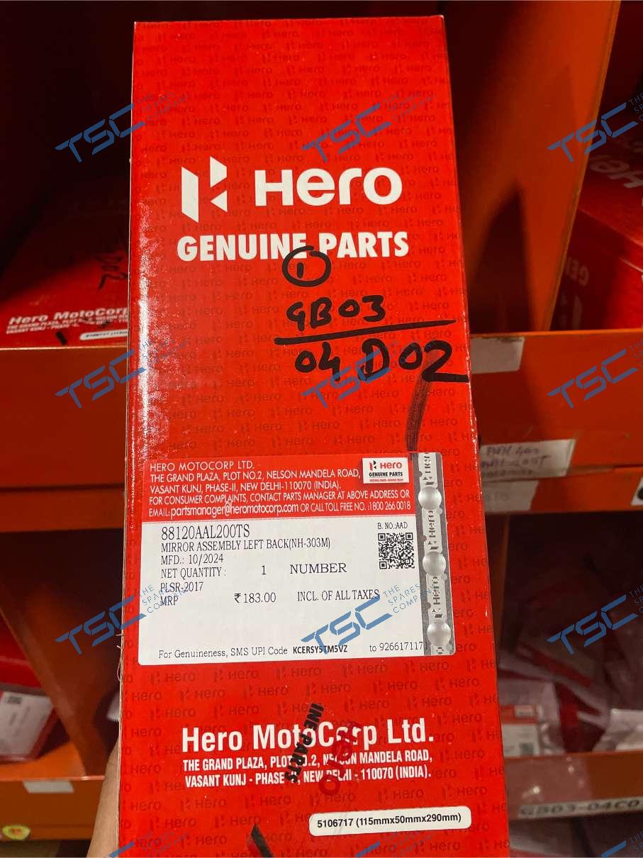 MIRROR ASSY L BACK(MAGM NH-303M)