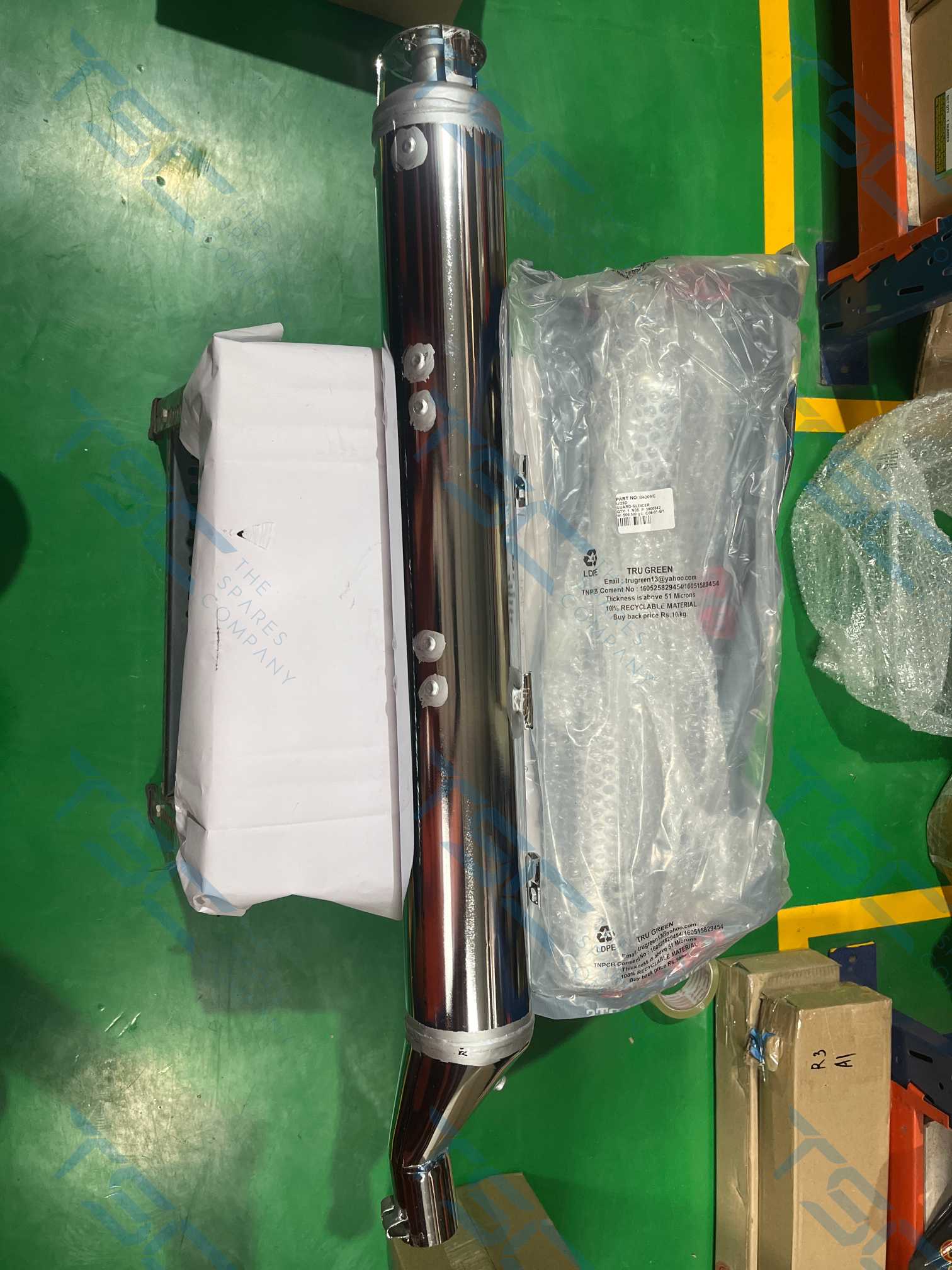 Silencer Assembly kit TB350 & 500