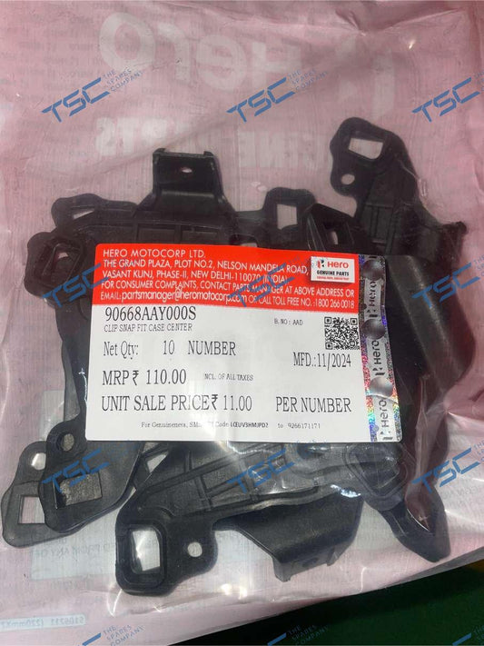 CLIP SNAP FIT CASE CENTER