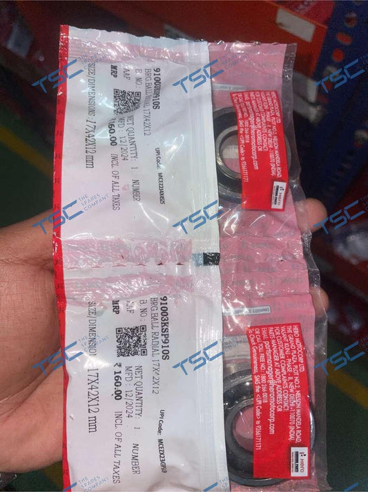 BRG.BALL RADIAL 17X42X12