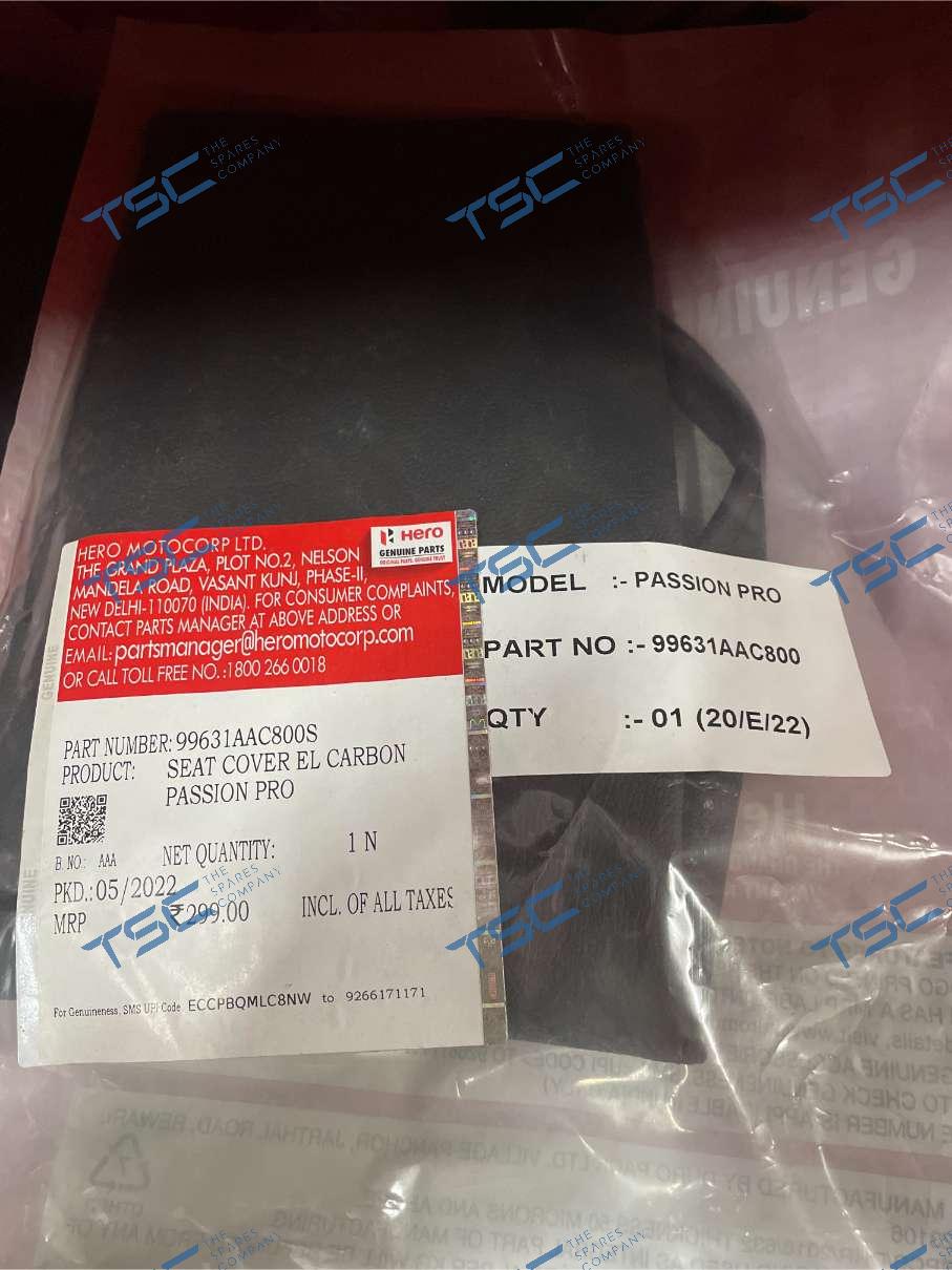 SEAT COVER EL CARBON PASSION PRO