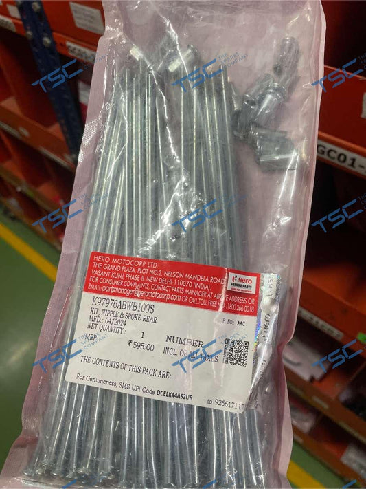 KIT, NIPPLE & SPOKE REAR