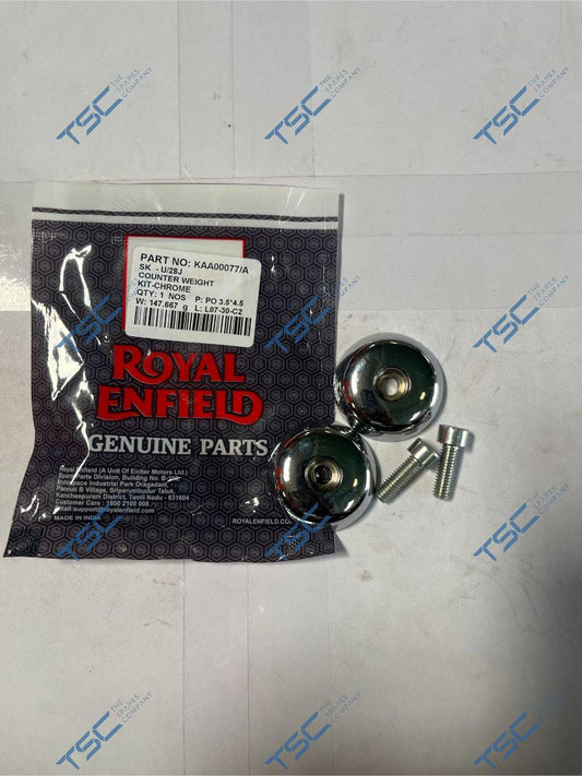 ROYAL ENFIELD_Counter weight Kit-Chrome