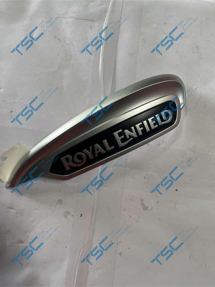 ROYAL ENFIELD_3D BADGE| TANK| RH| SATIN CHROME