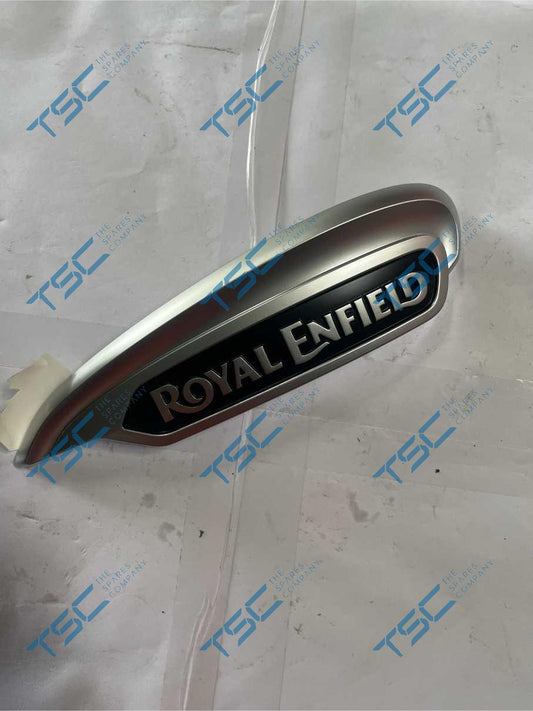 ROYAL ENFIELD_3D BADGE| TANK| RH| SATIN CHROME