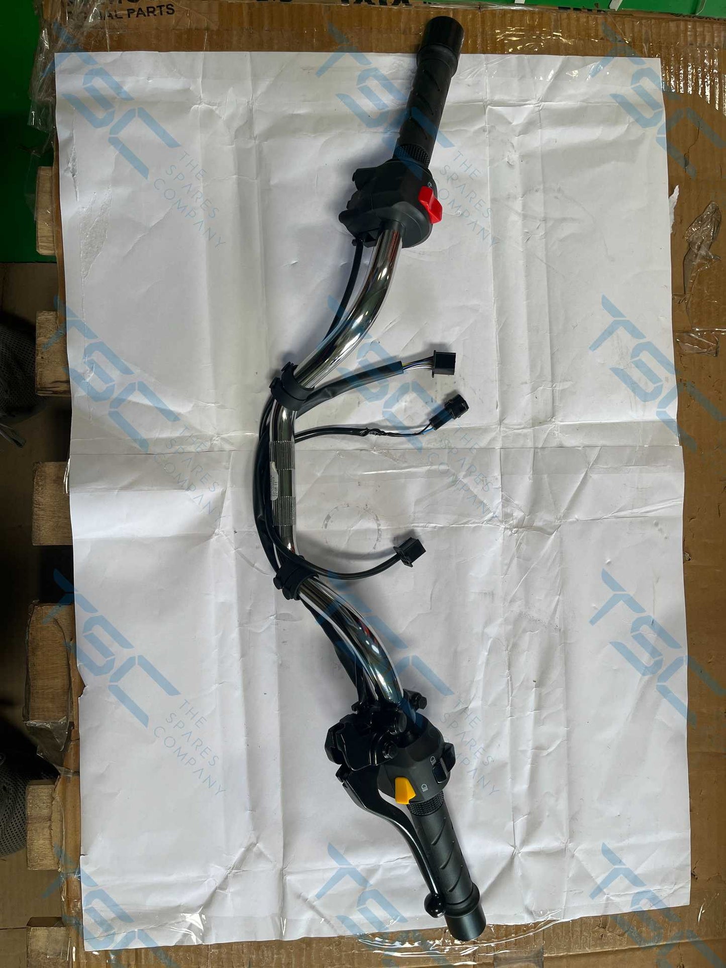 ROYAL ENFIELD_HANDLE BAR ASSY COMP - B350 KS EFI