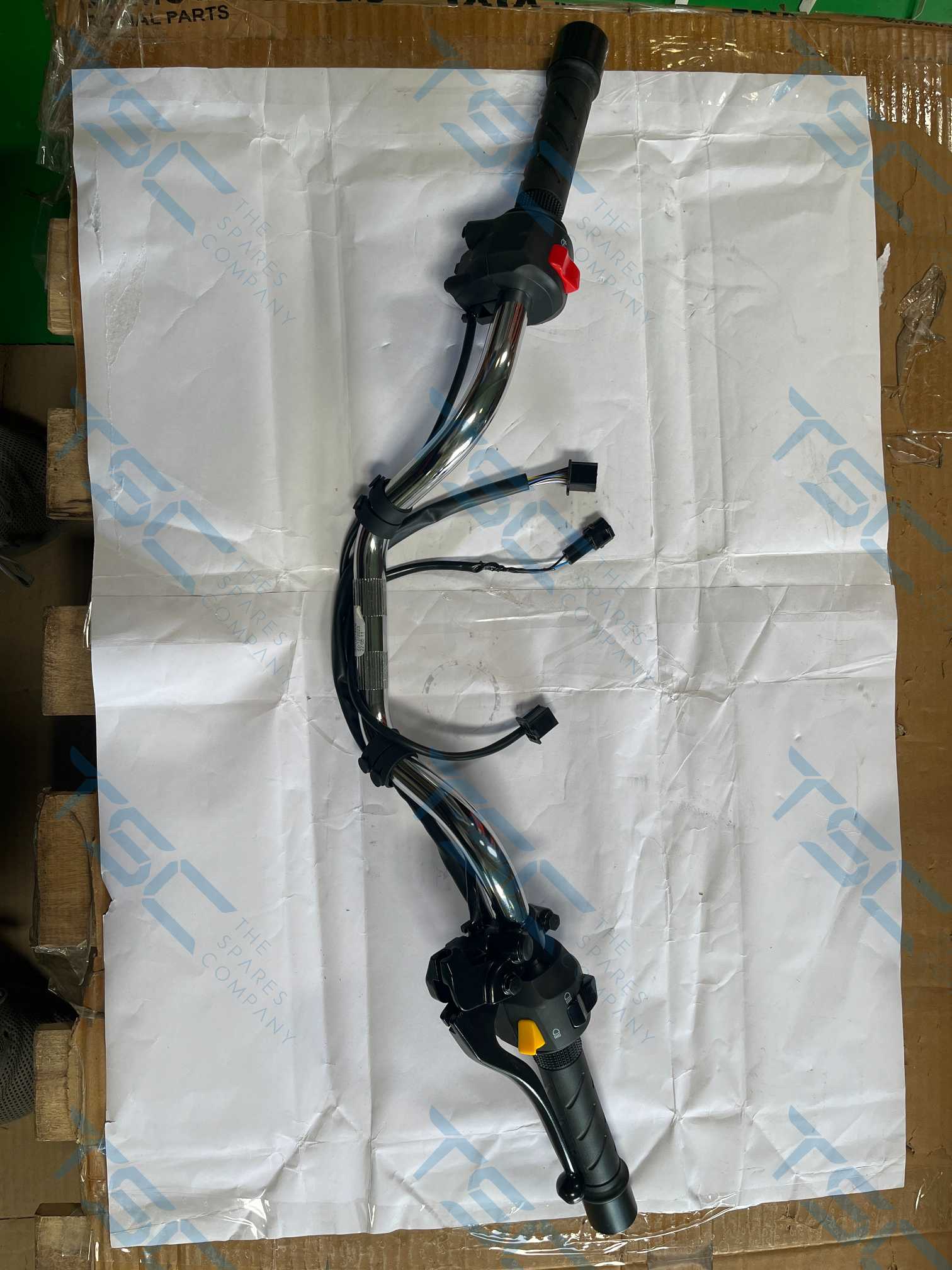 ROYAL ENFIELD_HANDLE BAR ASSY COMP - B350 KS EFI