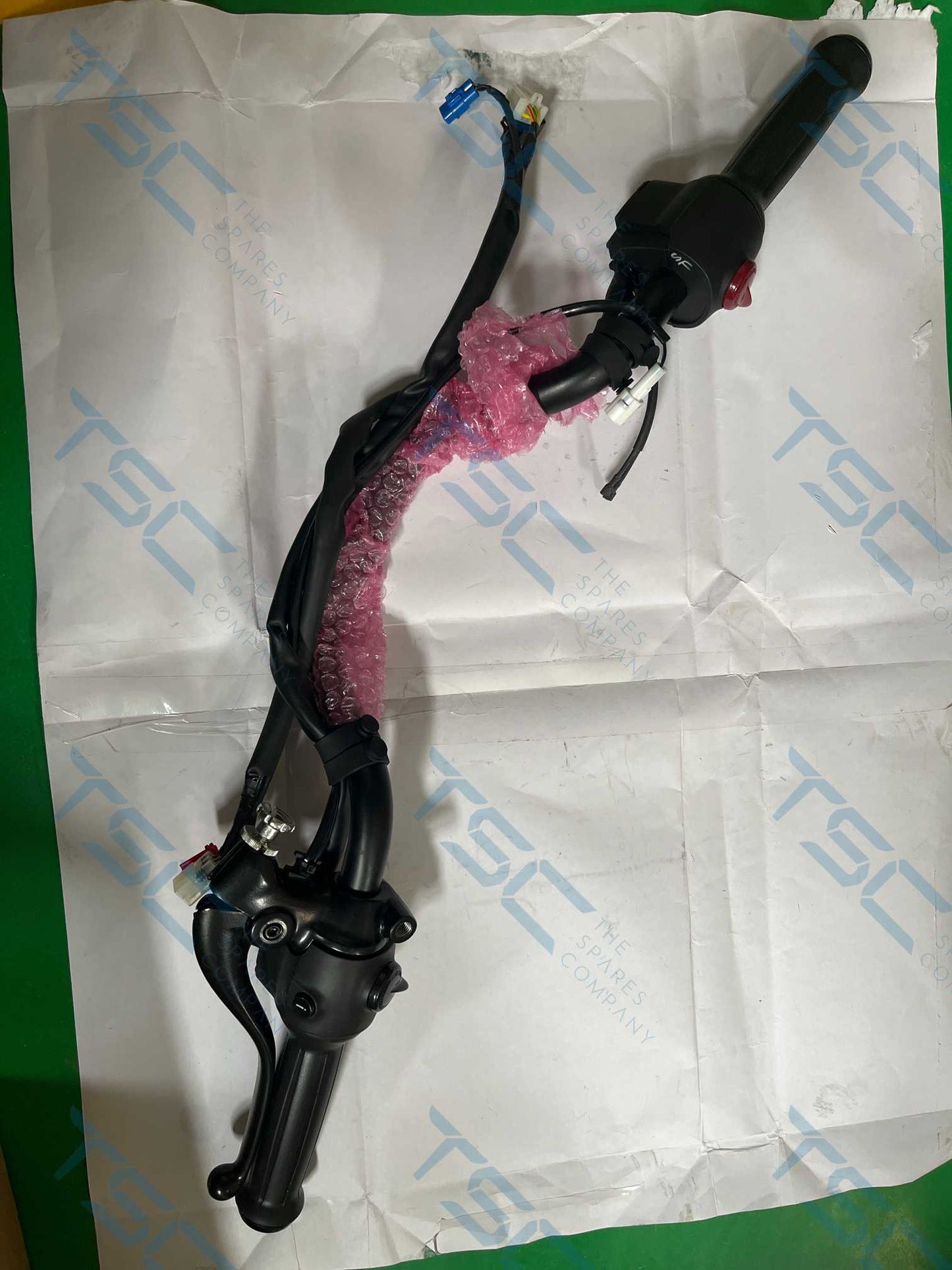 ROYAL ENFIELD_HANDLEBAR ASSEMBLY - MATTE BLACK