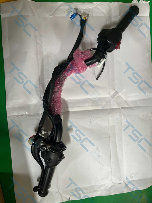 ROYAL ENFIELD_HANDLEBAR ASSEMBLY - MATTE BLACK