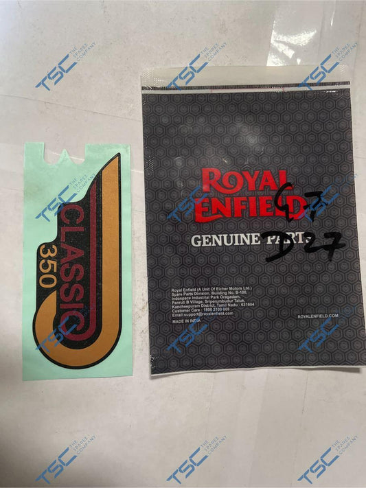 ROYAL ENFIELD_DECAL 2D - RH SIDE PANEL RE GOLD
