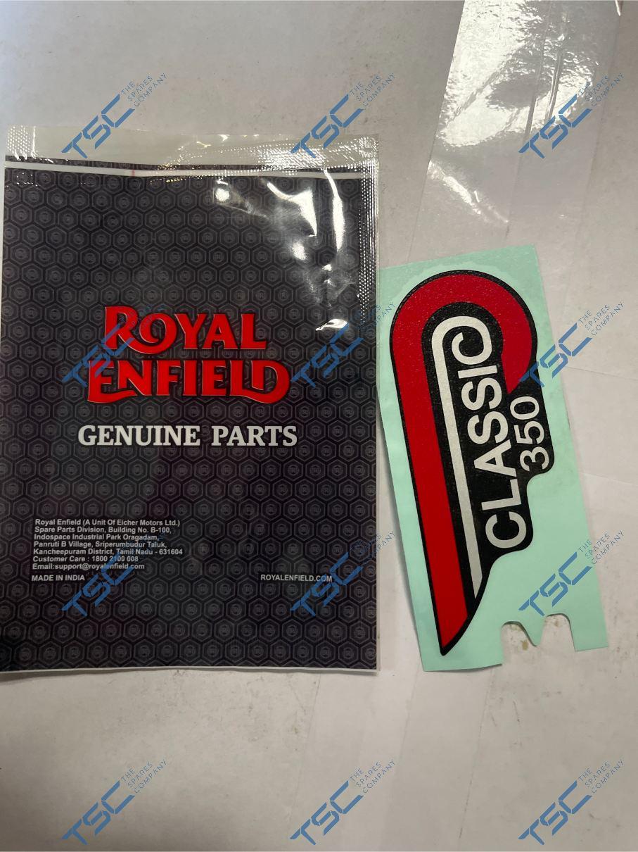 ROYAL ENFIELD_DECAL 2.5D - RH SIDE PANEL MATT BLACK