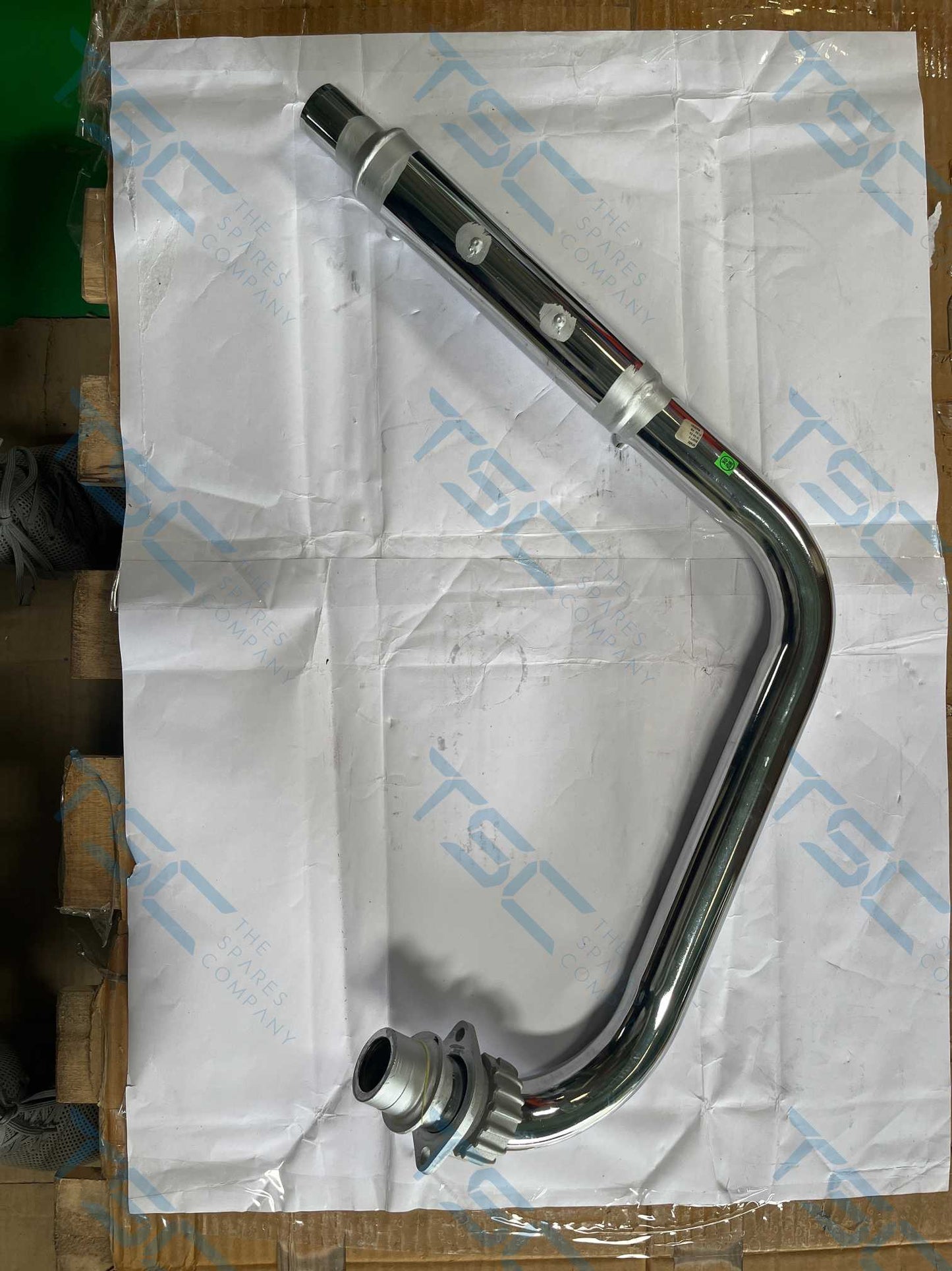ROYAL ENFIELD_EXHAUST PIPE ASSEMBLY - CLASSIC 350cc