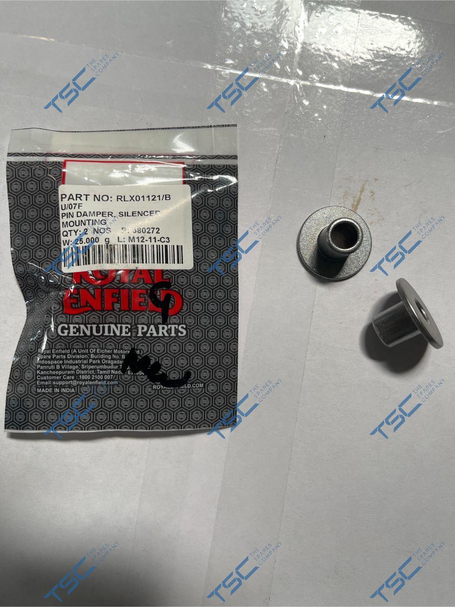 ROYAL ENFIELD_PIN DAMPER| SILENCER MOUNTING