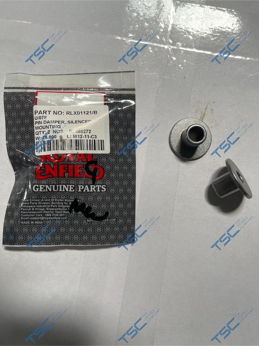 ROYAL ENFIELD_PIN DAMPER| SILENCER MOUNTING