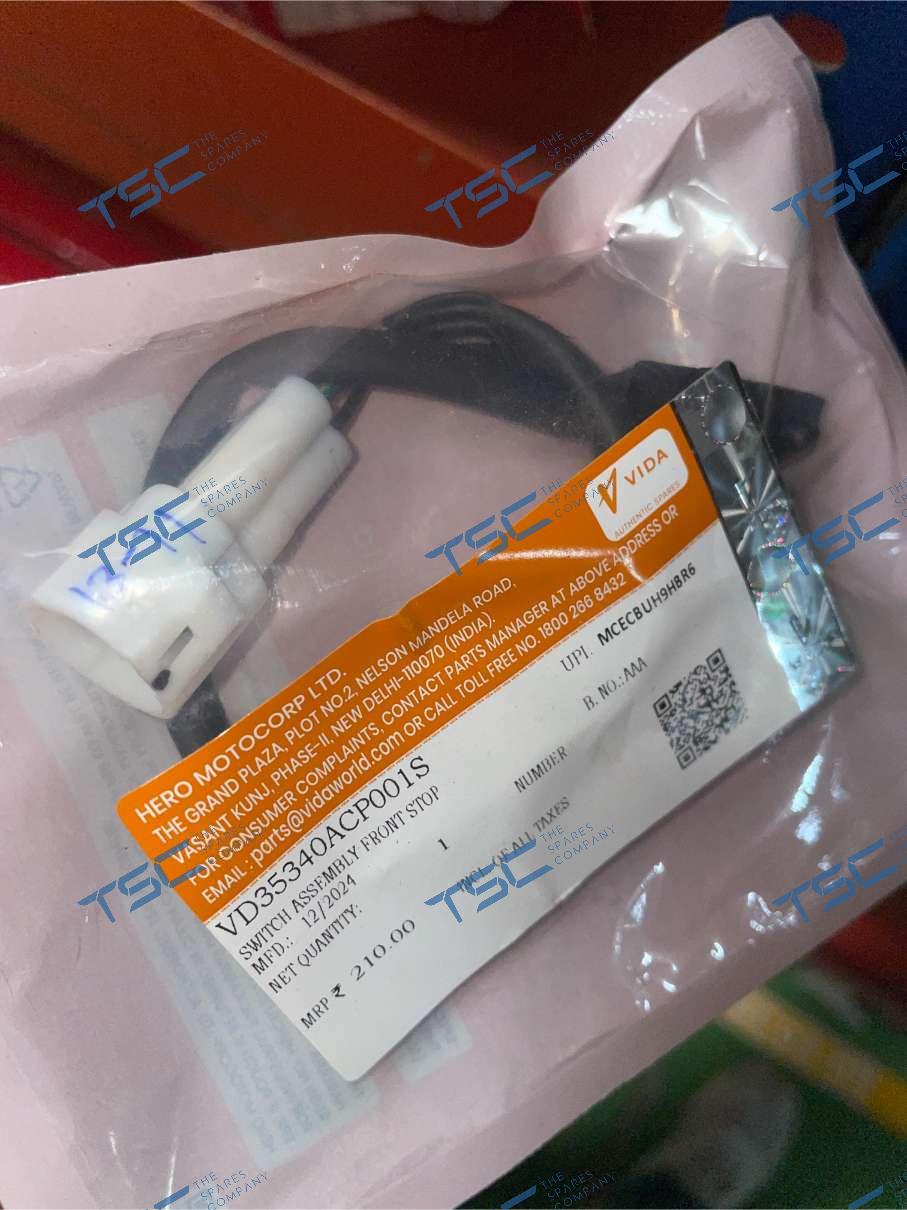 SWITCH ASSEMBLY FRONT STOP