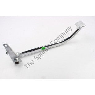 REAR BRAKE PEDAL PLATED  4sp DLX