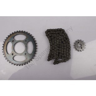 Splendor Chain Link CHAIN SPROCKET KIT (SUP. SPLENDOR) – The Spares Company
